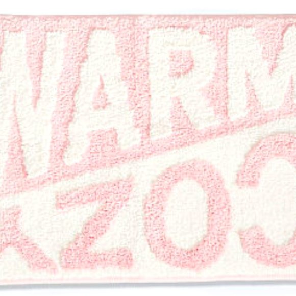 🐾💖VS-PINK PLUSH Logo BATH MAT RUG